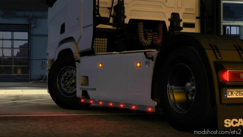 Scania Nextgen Sideskirts With LOW BAR V2.4 [1.42] for Euro Truck Simulator 2