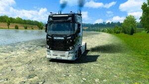 Exhaust Pipe Black Smoke [1.42] for Euro Truck Simulator 2