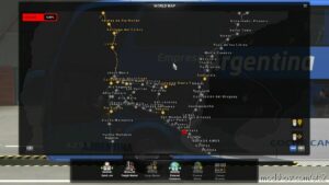 Map Ceibo V1.9 Save Game Profile 1.40 To 1.43 for Euro Truck Simulator 2