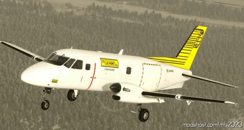 Embraer Emb-110P Freighter – J.B Hunt – Fictional V3.0 for Microsoft Flight Simulator 2020