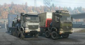 SnowRunner Mercedes-Benz Truck Mod: Arocs V2.1 (Image #4)