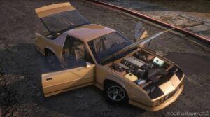 GTA 5 Chevrolet Vehicle Mod: 1990 Chevrolet Camaro Z28 Iroc-Z (Image #3)