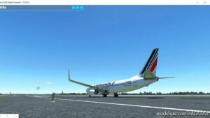 MSFS 2020 France Livery Mod: Airfrance B73X 7.0 (Image #2)