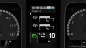 ETS2 Mercedes-Benz Part Mod: NEW Actros Realistic Dashboard Computer V1.1 1.42 (Image #8)