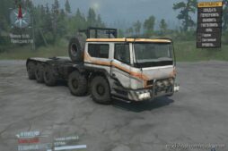 MudRunner Kamaz Mod: Azov-73210 Truck (Featured)