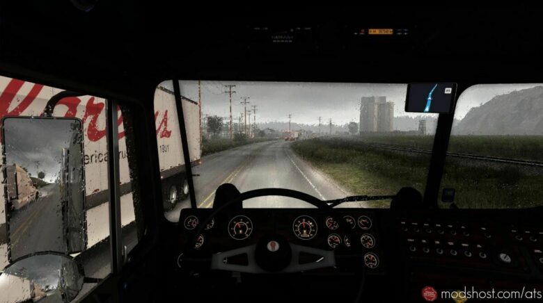 Realistic Rain V4.0.2 [1.43] for American Truck Simulator