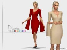 DS Design Bridal Dress for The Sims 4