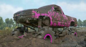 SnowRunner Car Mod: Splash O Pink Mega Truck (Image #2)