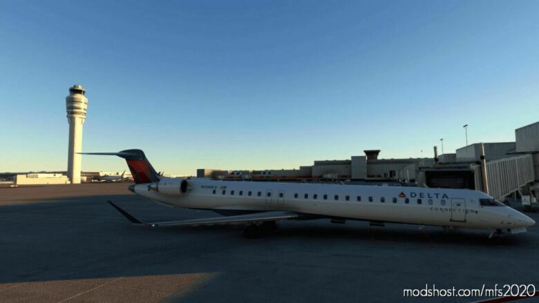 Aerosoft CRJ-900 – Delta Connection/Expressjet Airlines – N138EV for Microsoft Flight Simulator 2020