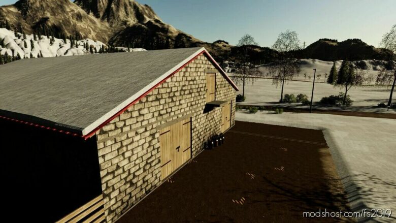 OLD COW Stable for Farming Simulator 19