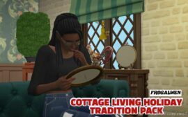 Sims 4 Mod: Cottage Living Holiday Traditions Pack (Featured)