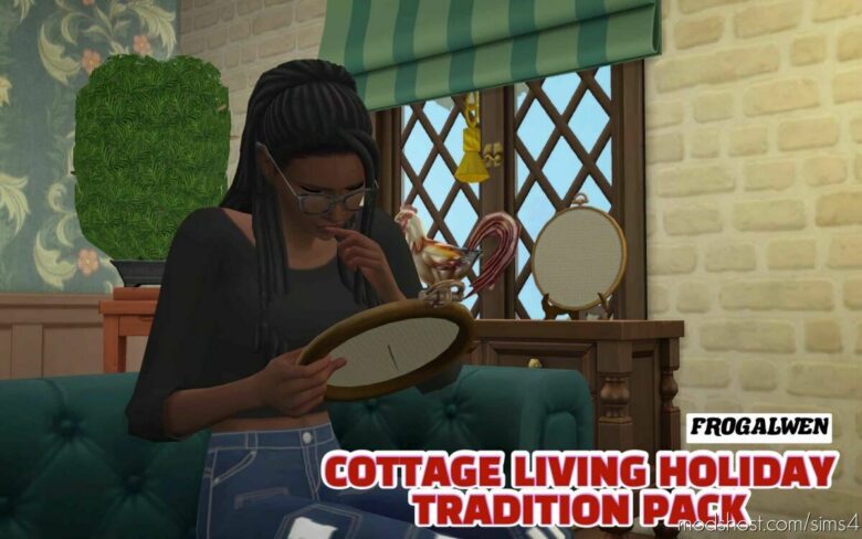 Cottage Living Holiday Traditions Pack for The Sims 4