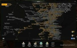 ETS2 Mod: Map EEA V6.3 Save Game Profile For 1.36 To 1.43 (Image #3)