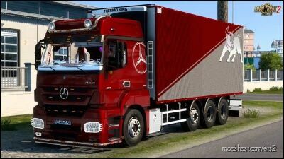 Mercedes Benz Axor 3240 KNG Frigo [1.42] for Euro Truck Simulator 2
