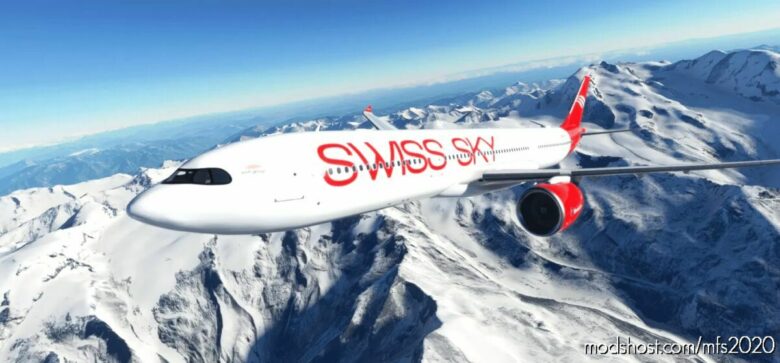 Flywoh A330-900Neo Swiss SKY V1.1 for Microsoft Flight Simulator 2020