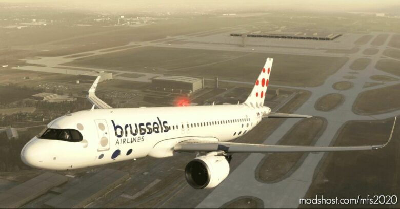 Brussels Airlines “2021 Livery” A320 NEO V1.01 for Microsoft Flight Simulator 2020