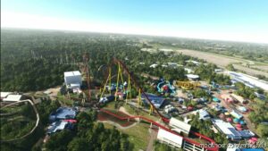 Kings Island Amusement Park, Cincinnati, OH for Microsoft Flight Simulator 2020