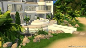 Sims 4 House Mod: Modern Paradisiac Mansion – NO CC (Image #8)