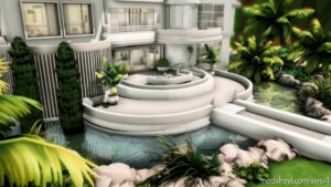 Sims 4 House Mod: Modern Paradisiac Mansion – NO CC (Image #9)