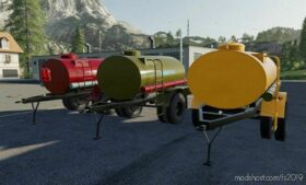 Barrel Semi-Trailer for Farming Simulator 19