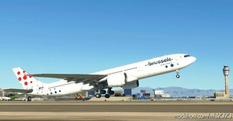 Headwind A330-900 Brussels Airlines “2021 Livery” for Microsoft Flight Simulator 2020