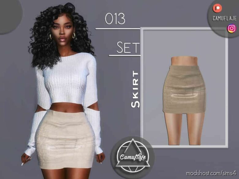 Fashion Skirt for The Sims 4