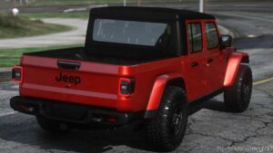 GTA 5 Jeep Vehicle Mod: 2020 Jeep Gladiator Rubicon (Image #3)