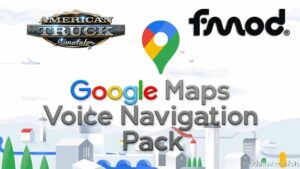 Maps Voice Navigation Pack V2.2 for American Truck Simulator