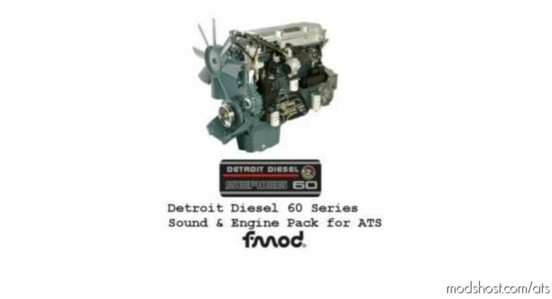 Detroit Diesel 60 Series Engines Pack V1.4 [1.42] for American Truck Simulator