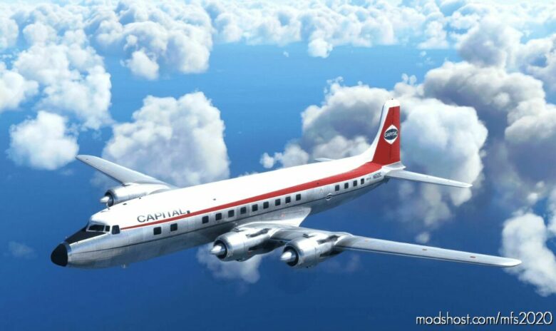 Capital DC-6B for Microsoft Flight Simulator 2020