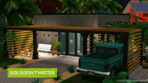 Sims 4 House Mod: Size Doesn’t Matter – NO CC (Image #11)