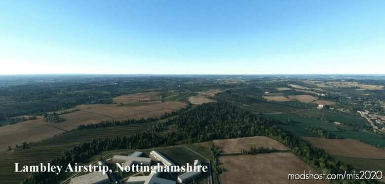 Lambley Airstrip, Nottinghamshire, England for Microsoft Flight Simulator 2020