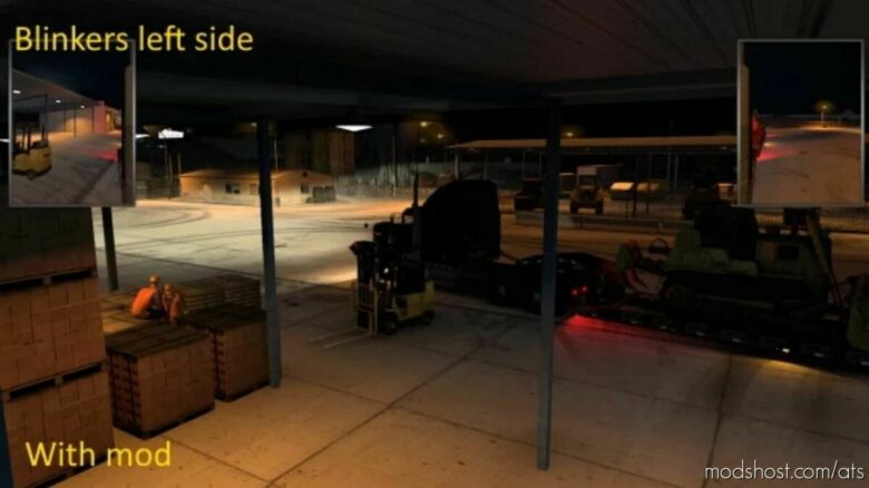 Brighter Truck And Trailer Lights V1.5 [1.43] for American Truck Simulator