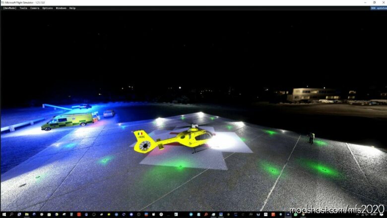 Hems Eliporto Ospedale Brotzu Cagliari for Microsoft Flight Simulator 2020