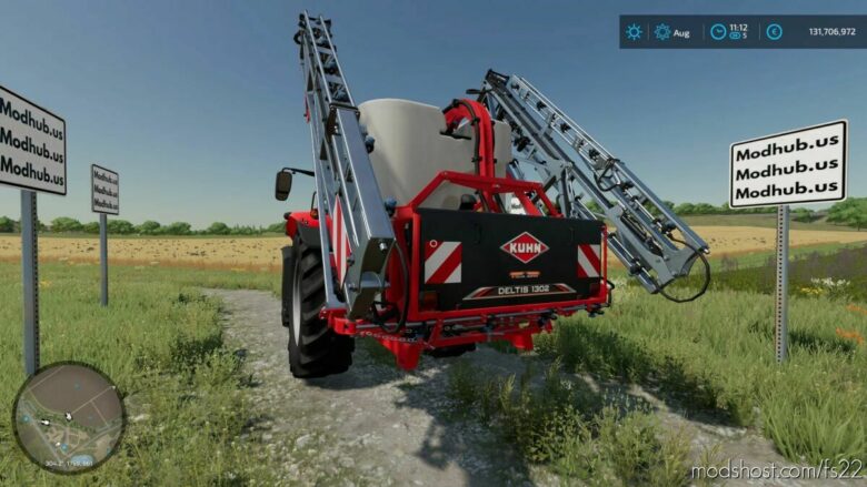 Kuhn Deltis 1302 for Farming Simulator 22