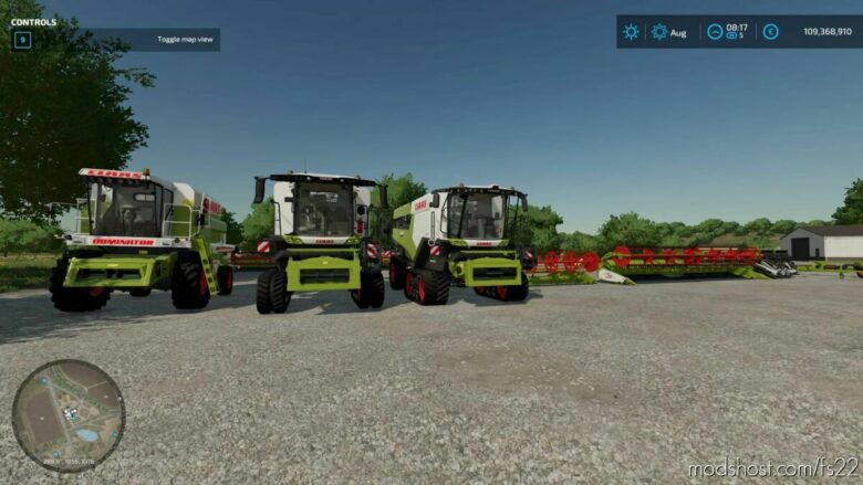 Claas Harverter Pack for Farming Simulator 22