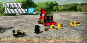 FS22 Liebherr Forklift Mod: 950 Loxam + Tools (Image #4)