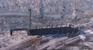 SnowRunner Mod: Two-Story 8 Slot High Saddle Trailer V1.0.4 (Image #2)