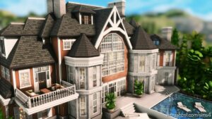 Sims 4 House Mod: Hamptons Mansion – NO CC (Image #20)