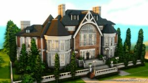 Sims 4 House Mod: Hamptons Mansion – NO CC (Image #21)