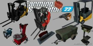Pack2 Objets Garage for Farming Simulator 22