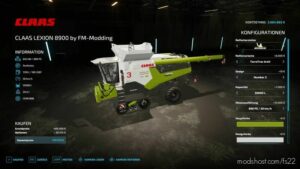 FS22 Claas Combine Mod: Lexion 8900 Special (Image #5)