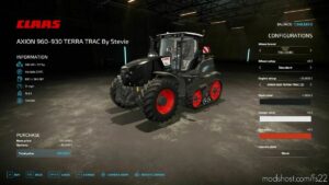 Claas Axion 960TT By Stevie for Farming Simulator 22