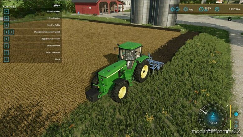 Cultivator Field Creator V1.0.1 for Farming Simulator 22