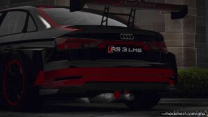 GTA 5 Audi Vehicle Mod: RS3 LMS 1.1B (Image #4)