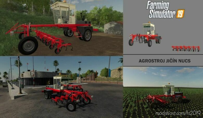 Agrostroj JIčíN Nucs Beta for Farming Simulator 19