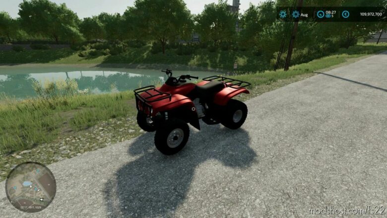 Honda Fourtrax for Farming Simulator 22