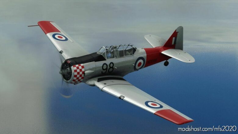 MSFS 2020 Livery Mod: Asobo T-6 Texan NZ1098 (Featured)