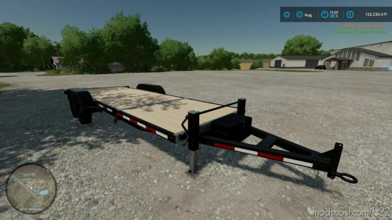Felling Tilt Deck Trailer for Farming Simulator 22