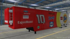 ATS Mod: Nascar Featherlite Trailer Skins 1.42 (Image #5)